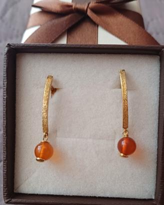 Orecchini oro giallo 750,18kt 