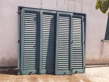 persiana alluminio 4 ANTE 200X198 +lavabo completo