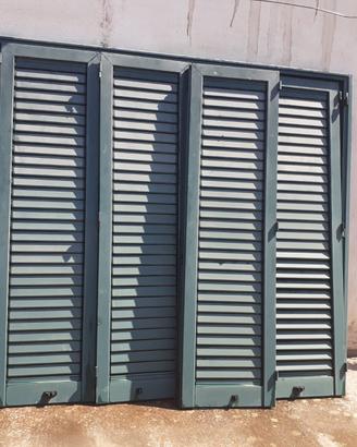 persiana alluminio 4 ANTE 200X198 +lavabo completo