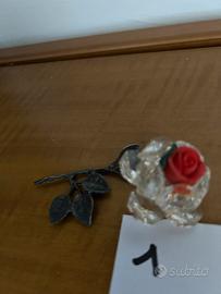 Swarovski set mini 3 oggetti cristallo