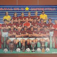 POSTER MILAN CALCIO PRIMO LOTTO 1-6