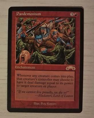 Carte MTG | Esodo | Pandemonio