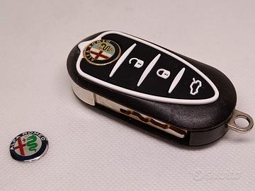 2 Logo Loghi Chiave Alfa Romeo Nuovo Modello 15 mm