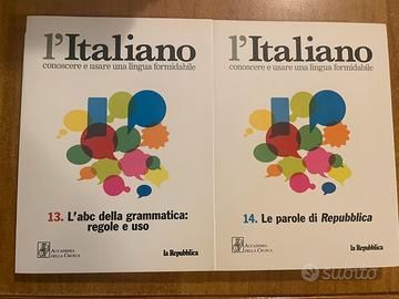 L’italiano collana n 14 volumi