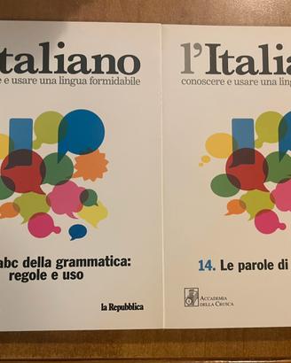 L’italiano collana n 14 volumi