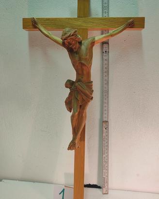 crocifisso in legno Val Gardena Alto Adige Südtiro