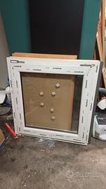 Finestra aluplast doppio vetro 80x85