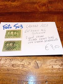 Canada francobolli anni 60/70