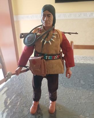 Action Figure Lone Ranger Red Sleeves 1974
