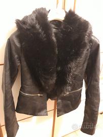 Giacca con pelliccia sintetica