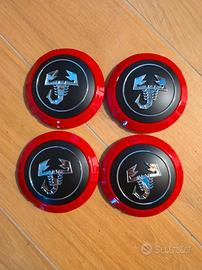 Nuovi 4 coprimozzi Fiat 500 Abarth 133 mm