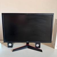 LG Monitor Gaming UltraGear 24"  + Altoparlanti
