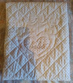 Coperta / trapunta per lettino  