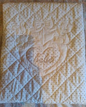 Coperta / trapunta per lettino  