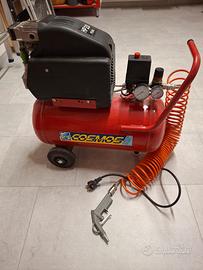 compressore ad aria con accessori