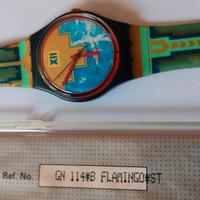 Swatch Blue Flamingo