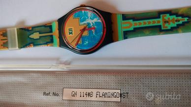 Swatch Blue Flamingo