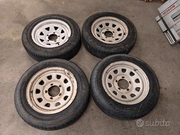 cerchi 16"  fuoristrada 185/75 r16