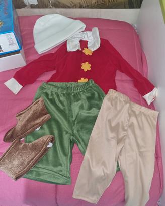  VESTITO CARNEVALE DI PINOCCHIO