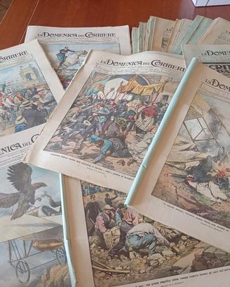 Anno completo 1911 della Domenica del Corriere 