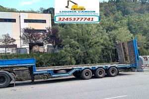 Carrellone BERTOJA SR 36P 3 assi rampe idrauliche