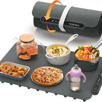 Tappetino Vassoio Riscaldante Elettrico Pieghevole