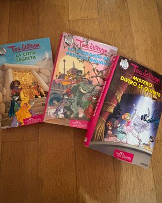 3 libri TeaSisters di Tea Stilton.
