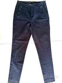 Pantaloni Esprit blu scuro taglio dritto elastici