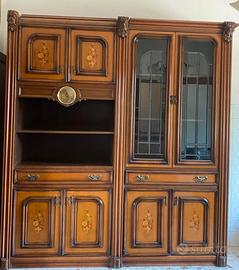 Mobile vetrina per sala antiquariato