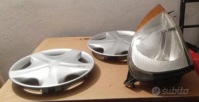Fanale SX + 2 Copricerchi orig. da Ford KA A. 2002