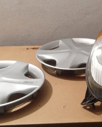 Fanale SX + 2 Copricerchi orig. da Ford KA A. 2002