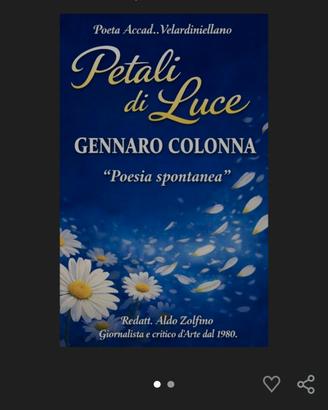 Opuscolo Poesie  "Petali Di Luce "