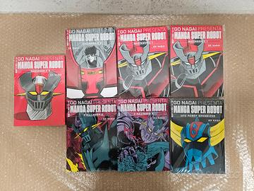 Manga Super Robot Go Nagai 7 Volumi 🤖