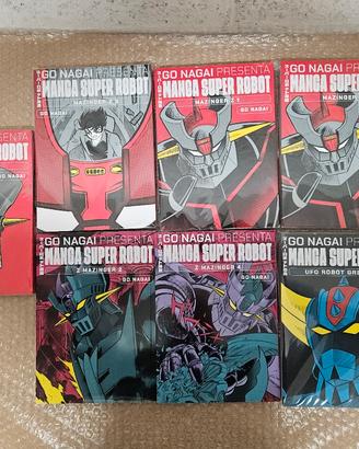 Manga Super Robot Go Nagai 7 Volumi 🤖