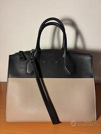 Borsa Louis Vuitton in pelle bicolore
