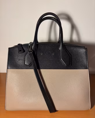 Borsa Louis Vuitton in pelle bicolore