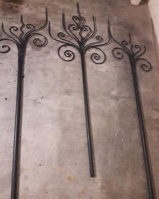 trittico porta candele