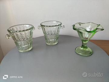 Coppette per gelato, porta torte, caraffa