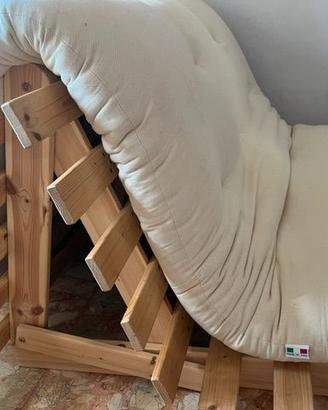 Futon + Struttura in legno