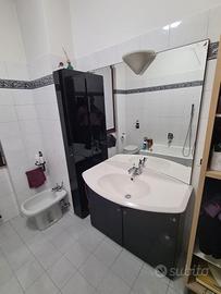 Mobile Bagno Merati Nero Laccato Lucido