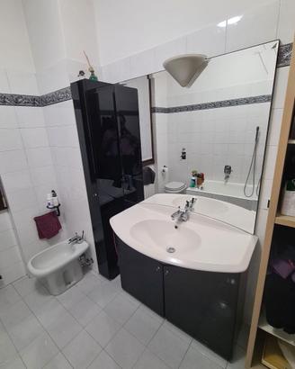 Mobile Bagno Merati Nero Laccato Lucido