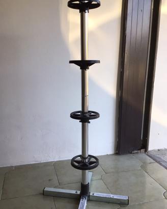 Porta ruote auto (cerchio con pneumatco).