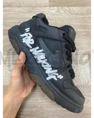 SNEAKERS OFF WHITE NERE FOR WALKING
