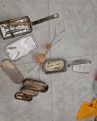 siringa vintage con cofanetto  3