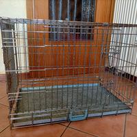 Gabbia Cane Box Pieghevole Zincato Cani

