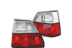 FANALI VOLKSWAGEN VW GOLF 2 83-91 ROSSO BIANCO