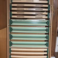 Prezzo ribassato - Sistema letto doghe e materasso