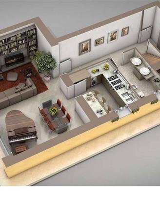 Villa di 166 m² con 5 locali e posto auto a Bompor