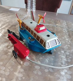 Hovercraft filoguidato Joustra da 30 cm, vintage a