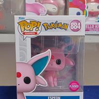 Funko Pop Espeon Flocked Pokémon 884